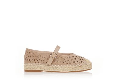 Εσπαντρίγιες σουέτ με μπαρέτα ΠΟΥΡΟ - Tsoukalas - 