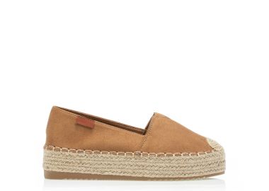 Εσπαντρίγιες ταμπά σουέτ με λαστιχο και πλεκτό σχέδιο ΤΑΜΠΑ - Tsoukalas - 