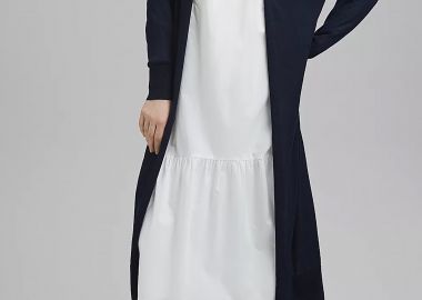 Esprit γυναικεία πλεκτή ζακέτα ανοιχτή - 041EE1I312 Μπλε Σκούρο - ESPRIT - 
