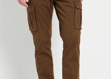 Essential comfort cargo παντελόνι - FUNKY BUDDHA - 