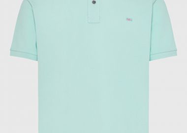 Essential μπλούζα πόλο από βαμβάκι - FUNKY BUDDHA - 