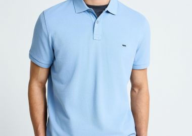 Essential μπλούζα πόλο από βαμβάκι - FUNKY BUDDHA - 