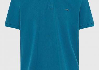 Essential μπλούζα πόλο από βαμβάκι - FUNKY BUDDHA - 