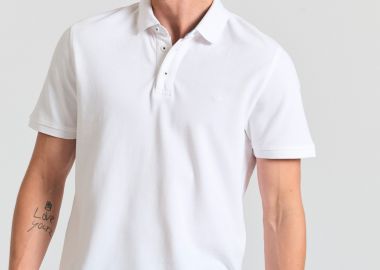 Essential polo μπλούζα με κέντημα Garage 55. - GARAGE 55 - 