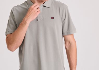 Essential polo μπλούζα με κεντημένο logo - FUNKY BUDDHA - 