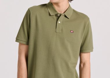 Essential polo μπλούζα με κεντημένο logo - FUNKY BUDDHA - 