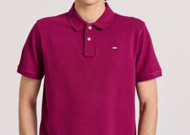 Essential polo μπλούζα με κεντημένο logo - FUNKY BUDDHA - 