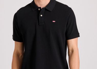 Essential polo μπλούζα με κεντημένο logo - FUNKY BUDDHA - 