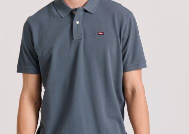 Essential polo μπλούζα με κεντημένο logo - FUNKY BUDDHA - 