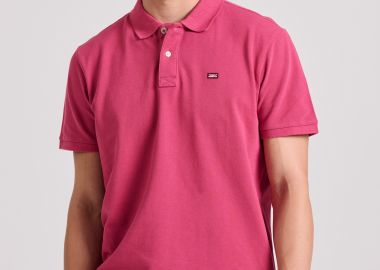 Essential polo μπλούζα με κεντημένο logo - FUNKY BUDDHA - 