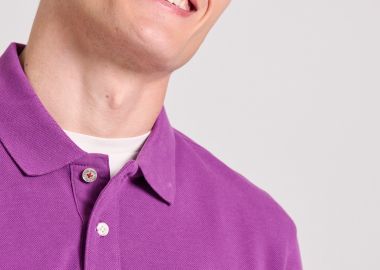 Essential polo μπλούζα με κεντημένο logo - FUNKY BUDDHA - 