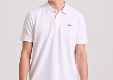 Essential polo μπλούζα με κεντημένο logo - FUNKY BUDDHA - 