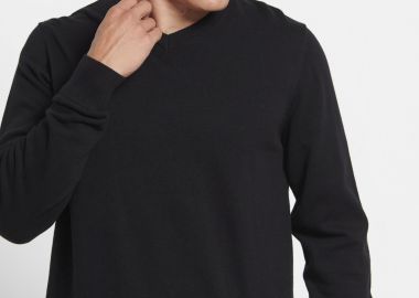 Essential πουλόβερ με V λαιμόκοψη - FUNKY BUDDHA - 