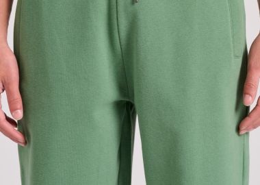 Essential wide leg fit αθλητική βερμούδα με raw cuts - FUNKY BUDDHA - 