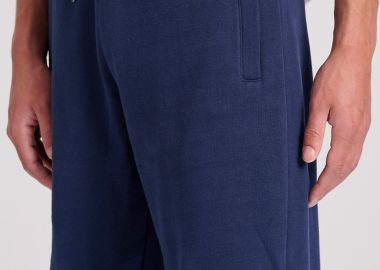 Essential wide leg fit αθλητική βερμούδα με raw cuts - FUNKY BUDDHA - 