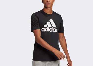 ESSENTIALS BIG LOGO T-SHIRT ΜΑΥΡΟ - ADIDAS PERFORMANCE - 