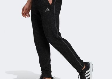 ESSENTIALS MELANGE PANTS ΜΑΥΡΟ - ADIDAS PERFORMANCE - 