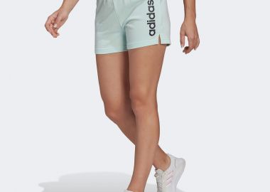 ESSENTIALS SLIM LOGO SHORTS ΠΡΑΣΙΝΟ - ADIDAS PERFORMANCE - 