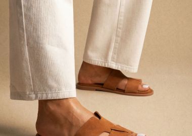 Estil Άνετα σουέντ σανδάλια - NK26-0147 - Tan Suede - Estil - 