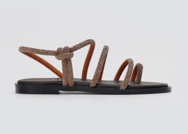 Estil Σανδάλια με στρας - NK-021 & 1001021 & 26NK-021 - Bronze - Estil - 