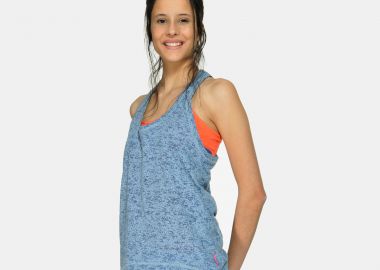 EVERYWEARW TANK TOP ΜΠΛΕ - BODY TALK - 