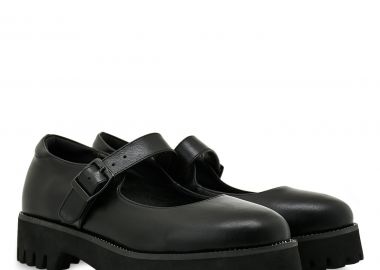 Exe Γυναικεία Παπούτσια LOAFERS Μοκασίνια R54R-111 Μαύρο Ατσαλί T154R111209F - EXE - 