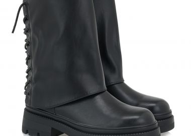 Exe Shoes Γυναικεία Μποτάκια Αρβυλάκια 28E-006 Μαύρο T328E0063001 - EXE - 