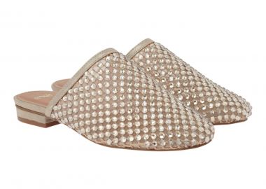 Exe Shoes Γυναικεία Παπούτσια MULES LOLA-347 700-374 Χρυσό W47003471741 - EXE - 