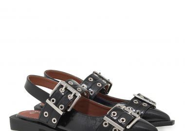 EXE Shoes Γυναικεία Παπούτσια SLINGBACK Mules 27A-451 Μαύρο U427A4511001 - EXE - 