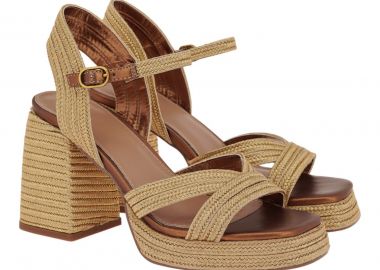 EXE Shoes Πέδιλα Γυναικεία HAVANA-002 594-020 Χρυσό Μπρονζέ W45940205743 - EXE - 