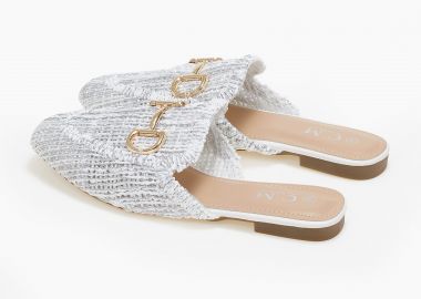 Εξώφτερνα loafers - Λευκό - Issue - 