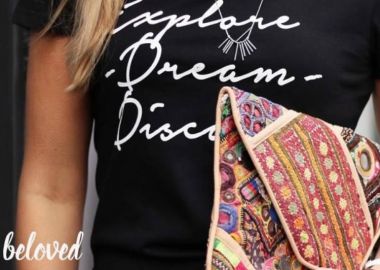 EXPLORE - DREAM - DISCOVER BLACK TSHIRT - sense-shop - 
