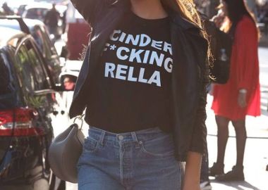 F* CINDERELLA BLACK T-SHIRT - sense-shop - 