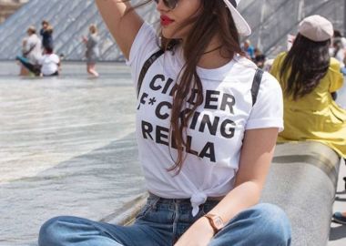 F* CINDERELLA WHITE T-SHIRT - sense-shop - 