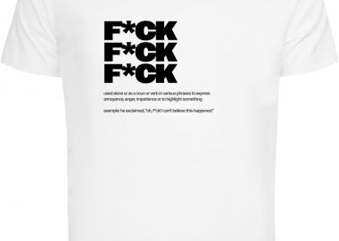 F*ck Definition Tee Mister Tee MT3142-00220 White - Mister Tee - 