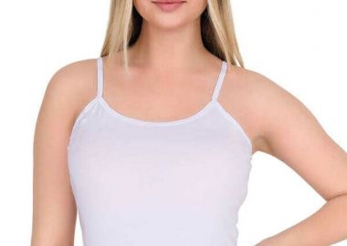 Φανελακι Γυναικειο Berrak Με Τιραντα Modal Λευκό - Berrak - 