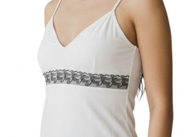 Φανελάκι Hanro Αμάνικο Portobello Spaghetti 079060-101 Γυναικείο - Hanro - 