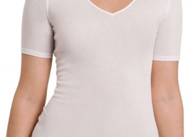 Φανελάκι Hanro Short Sleeve Shirt 071504-101 Γυναικείο - Hanro - 