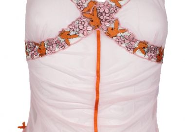 Φανελάκι Playboy Floral Logo P513A-PINK Γυναικείο - Playboy - 