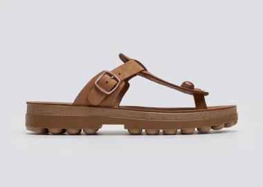 FANTASY SANDALS Σανδάλια δερμάτινα με άνοιγμα - S9004 MIRABELLA - Camel - FANTASY SANDALS - 