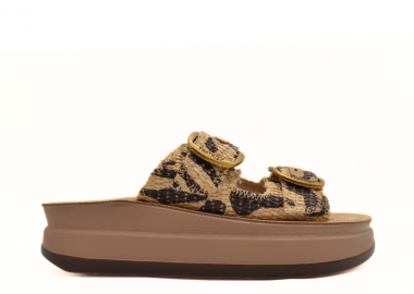 FANTASY SANDALS ZEFI S1100 BROWN AFRICANA - FANTASY - 