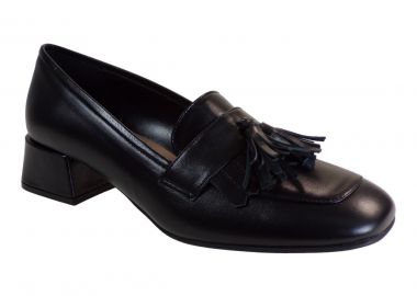 Fardoulis Shoes Γυναικεία Παπούτσια Γόβες 302-03 Μαύρο Δέρμα - Fardoulis Shoes - 