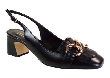 Fardoulis Shoes Γυναικεία Παπούτσια Γόβες 520-31A Μαύρο Δέρμα - Fardoulis Shoes - 