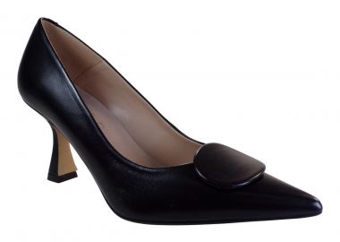 Fardoulis Shoes Γυναικεία Παπούτσια Γόβες 738-61 Μαύρο Δέρμα - Fardoulis Shoes - 