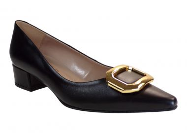 Fardoulis Shoes Γυναικεία Παπούτσια LOAFERS 308-11 Μαύρο Δέρμα - Fardoulis Shoes - 