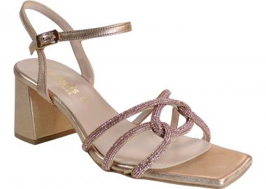 Fardoulis shoes Γυναικεία Παπούτσια Πέδιλα 635-05Χ Χαλκός Uranos Δέρμα - Fardoulis Shoes - 