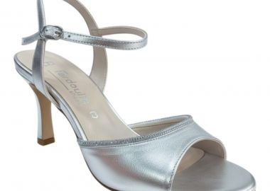 Fardoulis shoes Γυναικεία Παπούτσια Πέδιλα 7717-43 Ασημί Δέρμα - Fardoulis Shoes - 