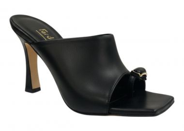 Fardoulis shoes Γυναικεία Παπούτσια Πέδιλα 840-02 Μαύρο Δέρμα - Fardoulis Shoes - 