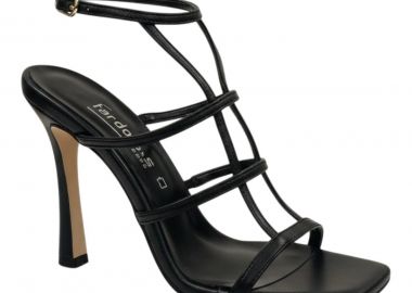 Fardoulis shoes Γυναικεία Παπούτσια Πέδιλα 939-12 Μαύρο Δέρμα - Fardoulis Shoes - 