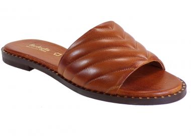 Fardoulis shoes Γυναικείες Παντόφλες 115-74 Ταμπά Δέρμα - Fardoulis Shoes - 